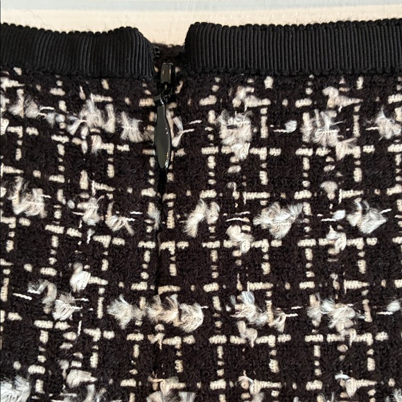 Talbots Black and White Tweed Pencil Skirt - Picture 4 of 10